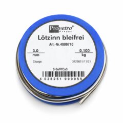 Cín bez olova FELDER Sn97Cu3 3 mm 100g